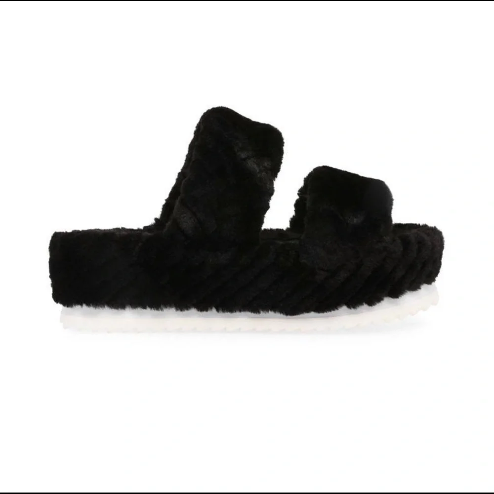 STEVEN New York french black slide Size 8 - Picture 1 of 5